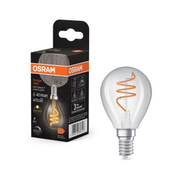 Osram LED lamp E14 | Kogel P45 | Helder | Filament | 2700K | Dimbaar | 4.6W (40W)