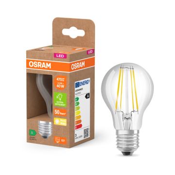 Osram LED lamp E27 | Peer A60 | Helder | Filament | 2700K | 2.2W (40W)