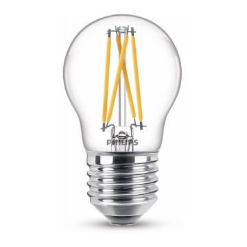 Philips E27 filament led-lamp kogel WarmGlow 1.8W (25W)