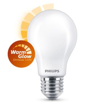 Philips E27 led-lamp peer WarmGlow mat dimbaar 5.9W (60W)