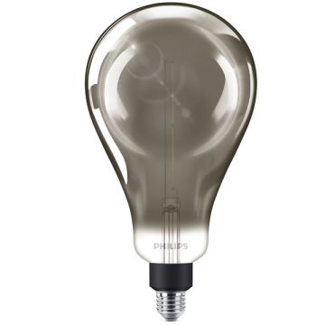 Philips LED lamp E27 | Peer A160 | Smoky | 1800K | Dimbaar | 6.5W (20W)