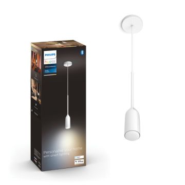 Philips Hue Devote Hanglamp | Wit | White Ambiance | incl. dimmer switch