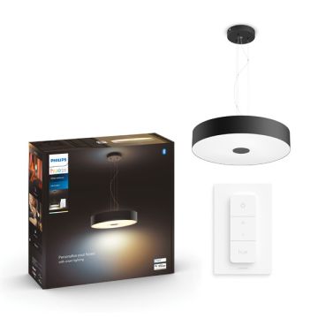 Philips Hue Fair Hanglamp | Zwart | White Ambiance | incl. dimmer switch