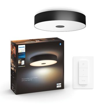 Philips Hue Fair Plafondlamp | Zwart | White Ambiance | incl. dimmer switch