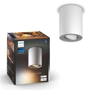 Philips Hue Pillar Opbouwspot | Wit | 1 spot | White Ambiance