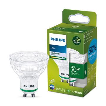 Philips GU10 LED spot | Ultra Efficient | 4000K | 2.1W (50W)