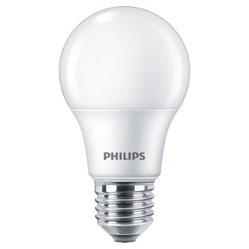 Philips LED lamp E27 | Peer A60 | Mat | 4000K | 8W (60W)