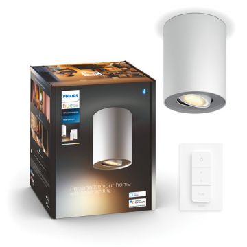 Philips Hue Pillar opbouwspot wit | White Ambiance | incl. dimmer switch