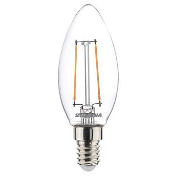 Sylvania LED lamp E14 | Kaars C35 | Filament | 2700K | 2.5W (25W)