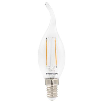 Sylvania LED lamp E14 | Sierkaars C35 | Filament | 2700K | 2.5W (25W)