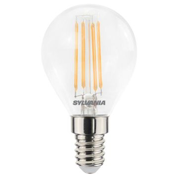 Sylvania LED lamp E14 | Kogel G45 | Filament | 2700K | Dimbaar | 4.5W (40W)