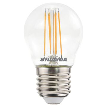 Sylvania LED lamp E27 | Kogel G45 | Filament | 2700K | Dimbaar | 4.5W (40W)