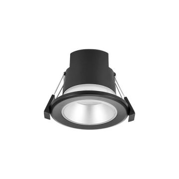 Sylvania Smart Inbouwarmatuur | Rond | Zwart | RGB + 2700-6500K | 4.5W