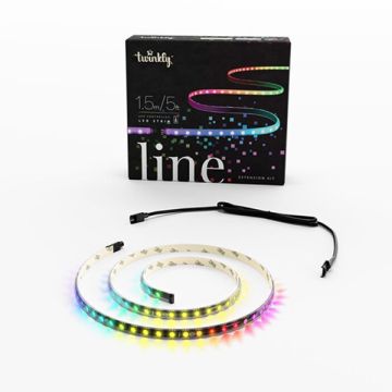 Twinkly line RGB led strip | 1,5 meter | Digitaal (100 leds, Wifi, IP20) uitbreiding