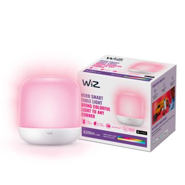 WiZ Smart Tafellamp | Hero | RGB + 2200-6500K | 9W