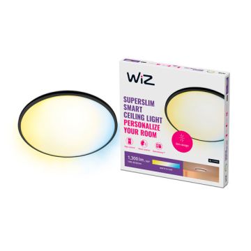 WiZ Slimme plafondlamp | Rond | Zwart | 2700-6500K | 14W