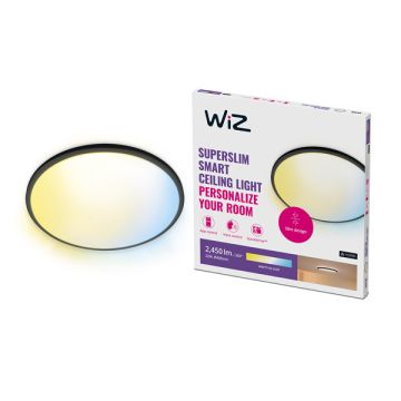 WiZ Smart plafondlamp | Rond | Zwart | 2700-6500K | 22W