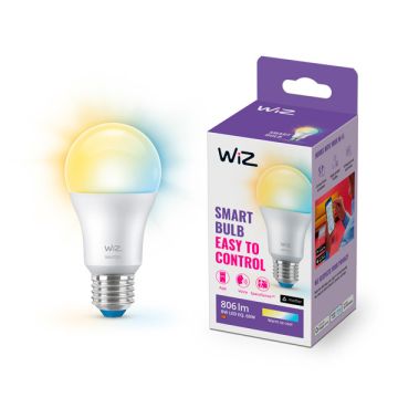 WiZ Smart lamp E27 | Peer A60 | Mat | 2700-6500K | 8W (60W)