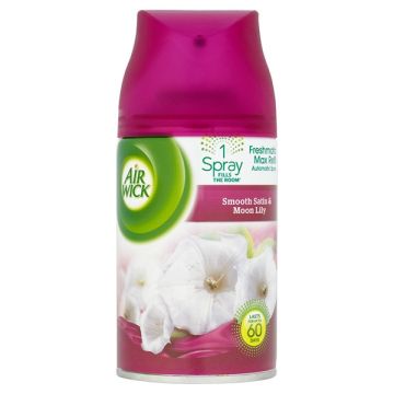 Air Wick Freshmatic Max spray navulling Satijn / Lelie (250 ml)