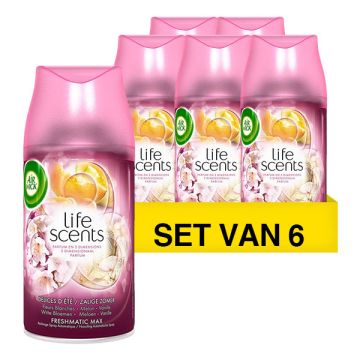 Aanbieding: 6x Air Wick Freshmatic Max spray navulling Zalige Zomer (250 ml)