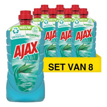 Aanbieding: 8x Ajax allesreiniger eucalyptus (1000 ml)