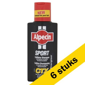 Aanbieding: 6x Alpecin Sport CTX shampoo (250 ml)