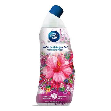 Ambi Pur Active Toiletgel Pink Hibiscus (750 ml)