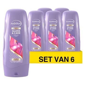 Aanbieding: Andrélon conditioner Glans & Care (6 x 300 ml)