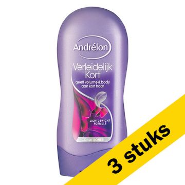 Aanbieding: Andrélon conditioner Verleidelijk Kort (3 x 300 ml)