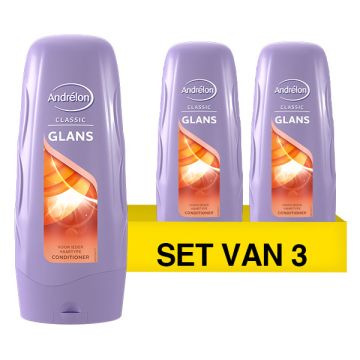 Aanbieding: Andrélon Glans conditioner (3 flessen - 300 ml)