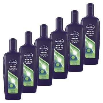 Aanbieding: Andrélon for men Iedere Dag shampoo (6x 300 ml)