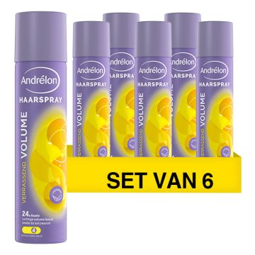 Aanbieding: Andrélon Verrassend Volume Haarspray (6x 250 ml)