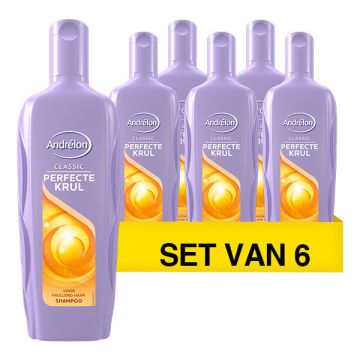 Aanbieding: Andrélon Perfecte Krul shampoo (6x 300 ml)