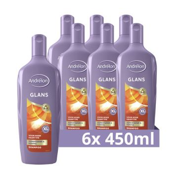 Aanbieding: Andrélon Classic Shampoo Glans (6x 450 ml)