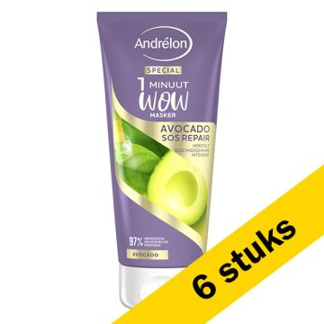 Aanbieding: Andrélon 1-minuut masker Avocado (6x 180 ml)