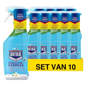 Aanbieding: Antikal Douche Express Spray (10 flessen - 500 ml)