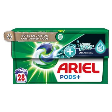 Ariel All In 1 Pods + Touch of Lenor Unstoppables (28 wasbeurten)