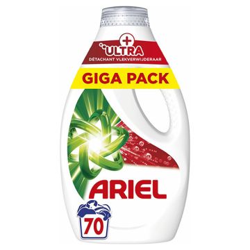 Ariel Vloeibaar Wasmiddel Ultra Vlekverwijderaar 3150 ml (70 Wasbeurten)