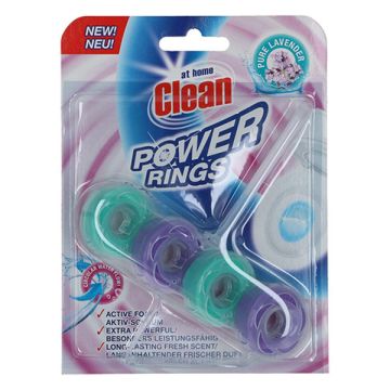 At Home Clean toiletblok Power Rings Pure Lavender (40 gram)