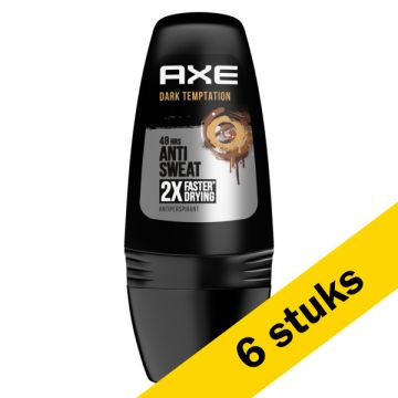 Aanbieding: Axe Dark Temptation Deoroller (6 rollers - 50 ml)