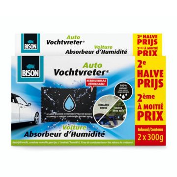 Bison Vochtvreter® Auto (2 x 300 gram)