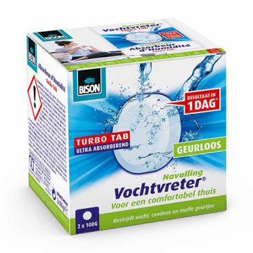 Bison Vochtvreter® Ambiance Tab Neutraal (2x100 gram)