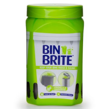 Bin Brite vuilnisbak verfrisser | Citronella & citroengras (500 gram)