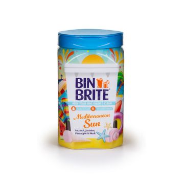 Bin Brite vuilnisbak verfrisser | Mediterranean sun (500 gram)