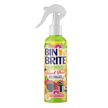 Bin Brite vuilnisbak verfrisser spray | Island fruit (400 ml)