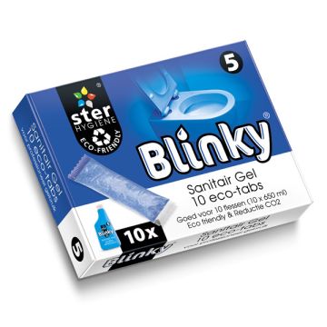 Blinky Eco Tabs Sanitair Gel | Nr 5 | 10 stuks