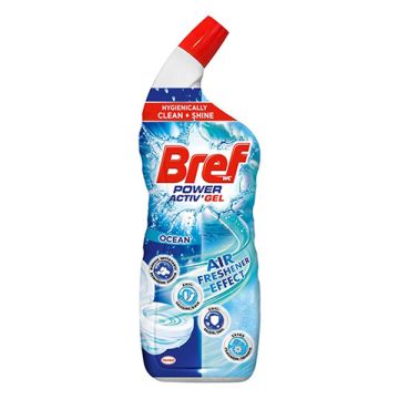 Bref toiletreiniger Power Activ Gel Oceaan (700 ml)