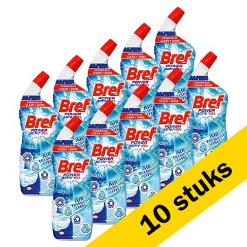 Aanbieding: 10x Bref toiletreiniger Power Activ Gel Oceaan (700 ml)