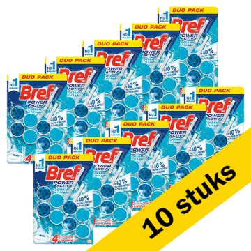 Aanbieding: Bref toiletblok power active Oceaan (10 x 2 stuks)