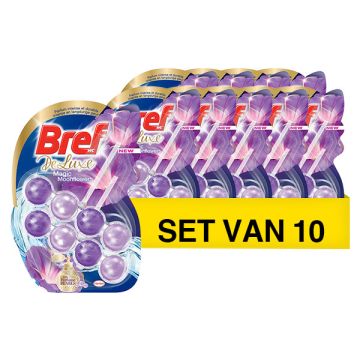 Aanbieding: Bref Toiletblok Deluxe Magic Moonflower (10 stuks - 2 x 50 gram)